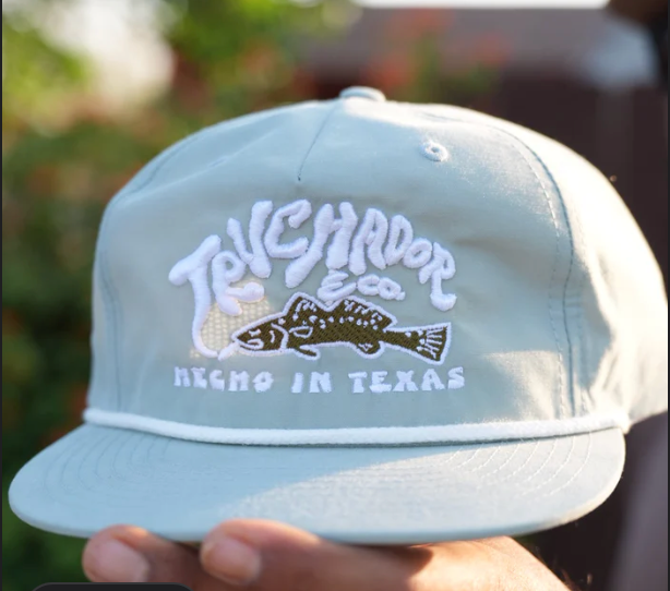 Smoking Trout Hat- Cloud
