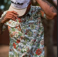 Oyster Bloom Comfort-Vented Pearl Snap