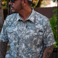 Winter Camo Comfort-Vented Pearl Snap